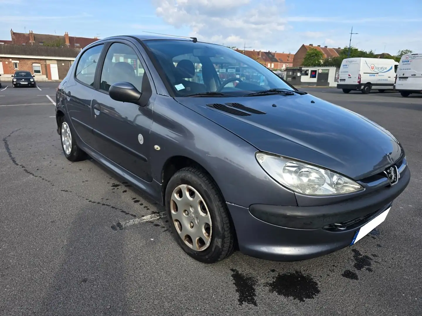 Peugeot 206 1.4 hdi Gris - 2