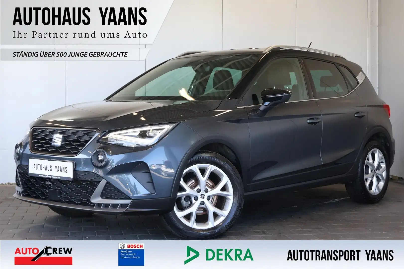 SEAT Arona FR 1.0 TSI AID+CARPLAY+LANE+LED+17" Grau - 1