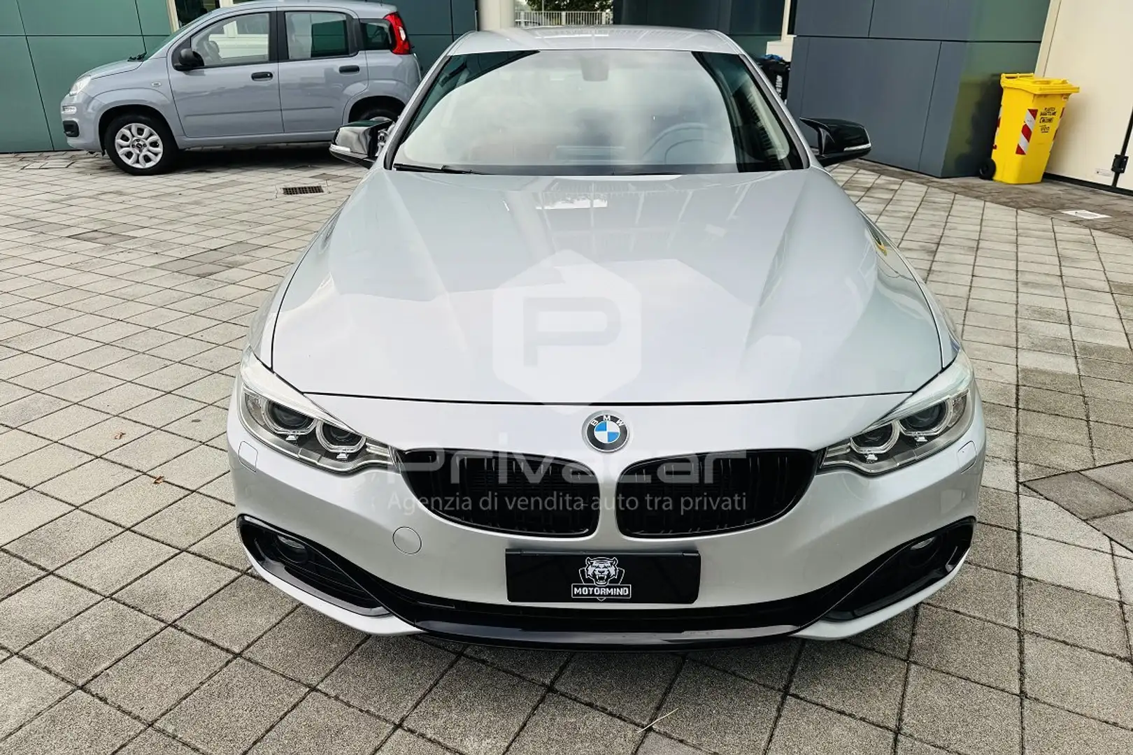 BMW 420 420d Coupé Sport Argent - 2