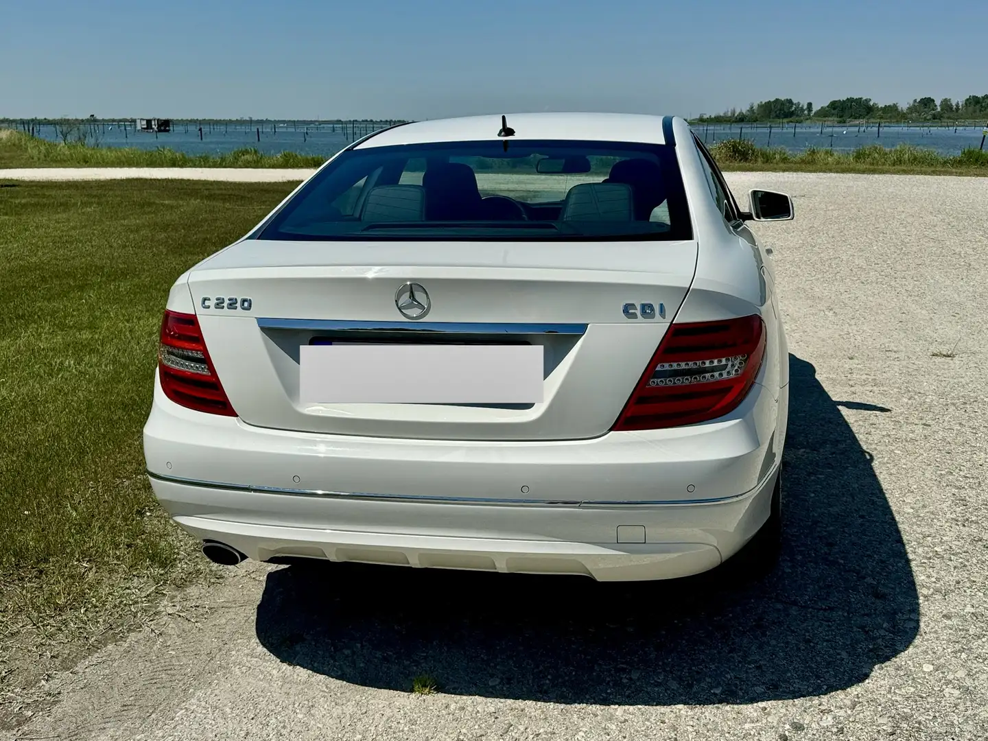 Mercedes-Benz C 220 Coupe cdi (be) Executive Bianco - 2