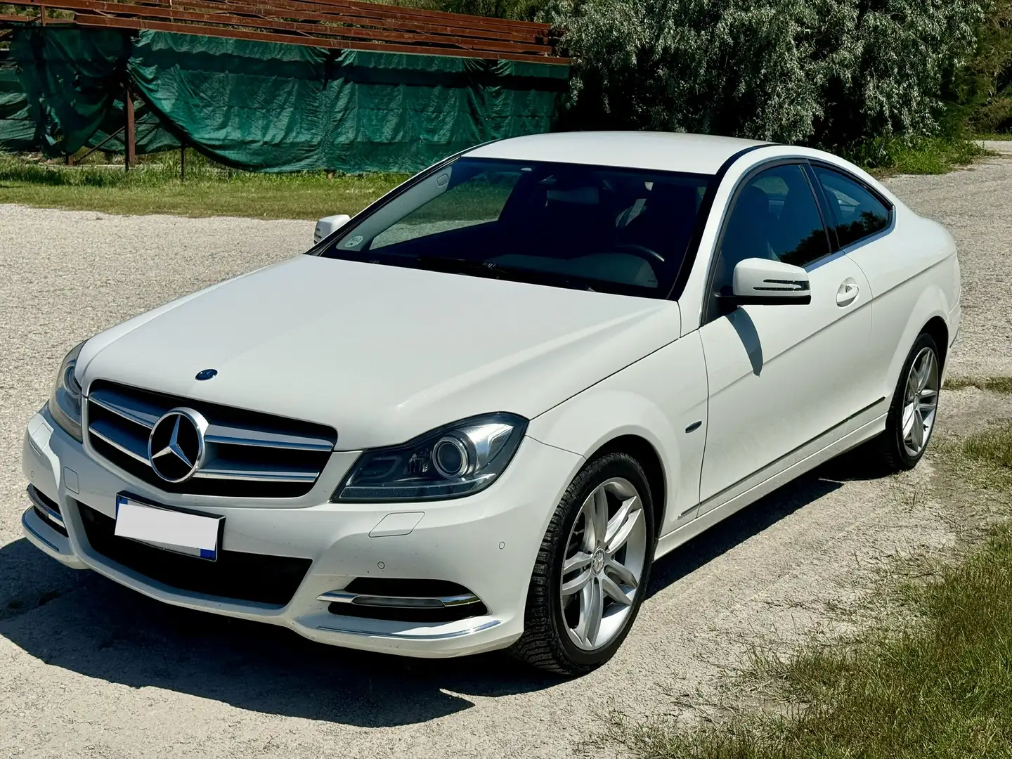 Mercedes-Benz C 220 Coupe cdi (be) Executive Bianco - 1