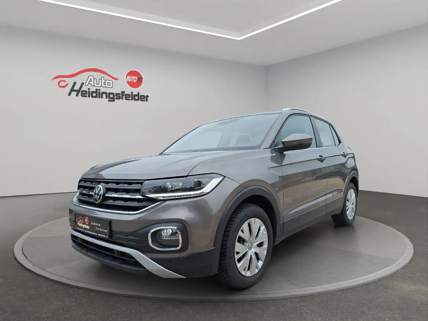 Volkswagen T-Cross ACC, AHK, 8-fach, PDC, SHZ, LED Grau - 1