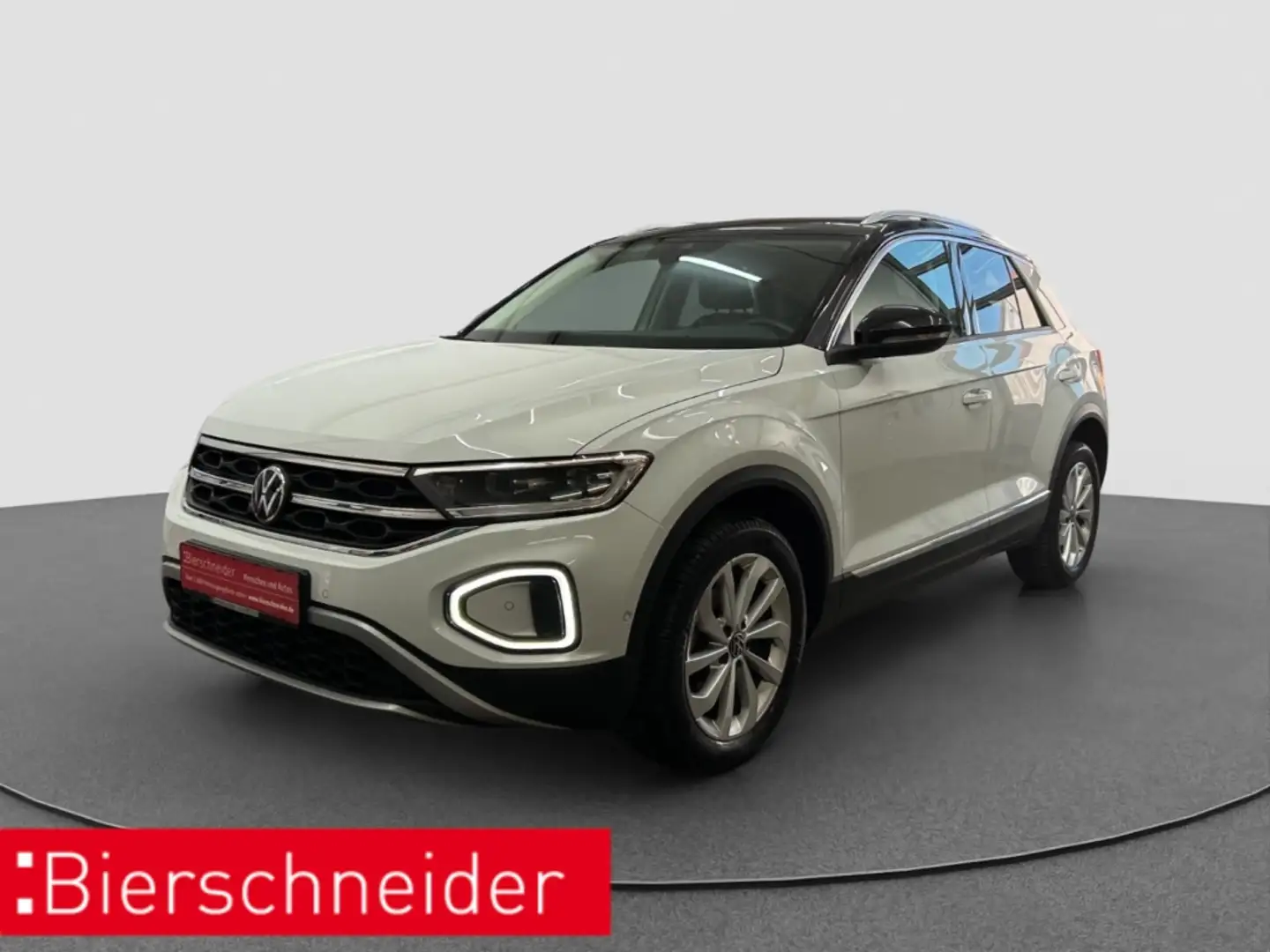 Volkswagen T-Roc 1.5 TSI OPF DSG Style AHK ACC LED SHZ Wit - 1