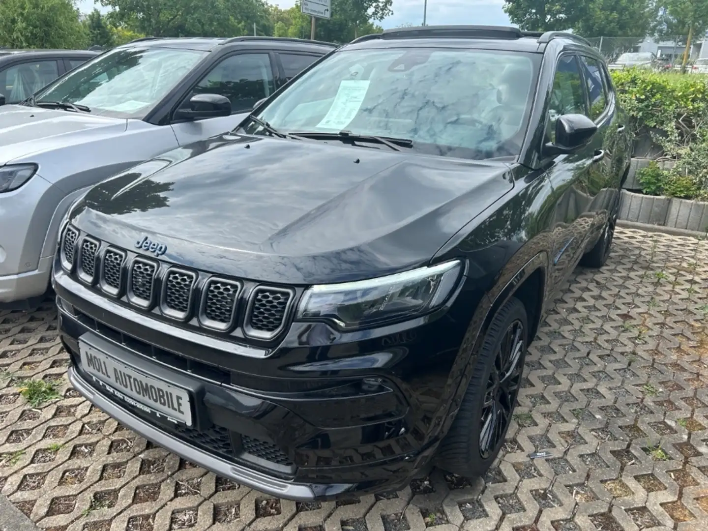 Jeep Compass S Plug-In Hybrid 4WD 1.3 EU6d El. Panodach Navi Le Schwarz - 1