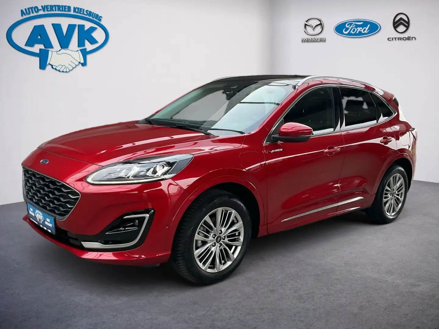 Ford Kuga Plug-In Hybrid Vignale mit AHK Rot - 2
