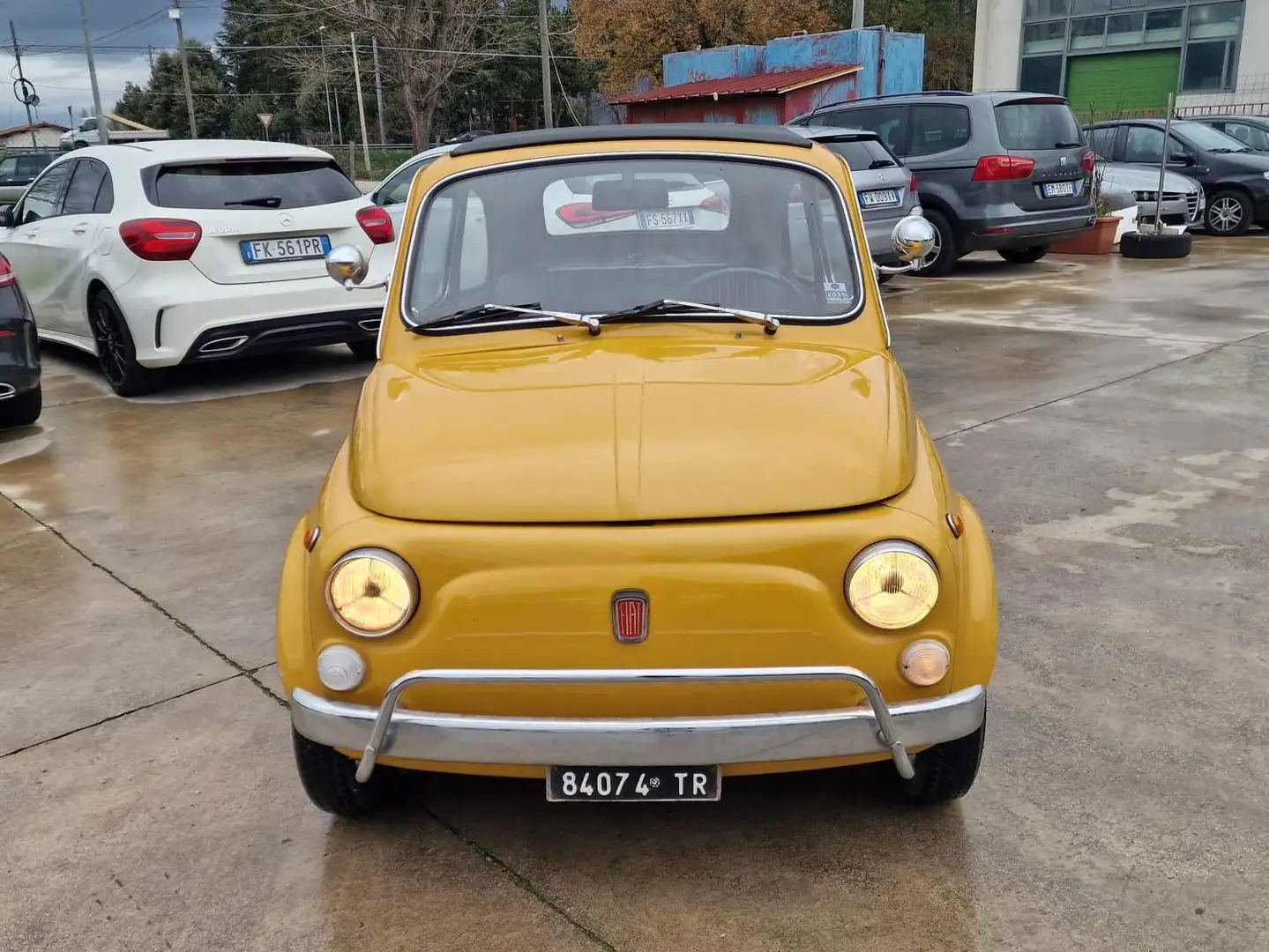 Fiat 500 F targhe e documenti originali iscritta ASI Galben - 2