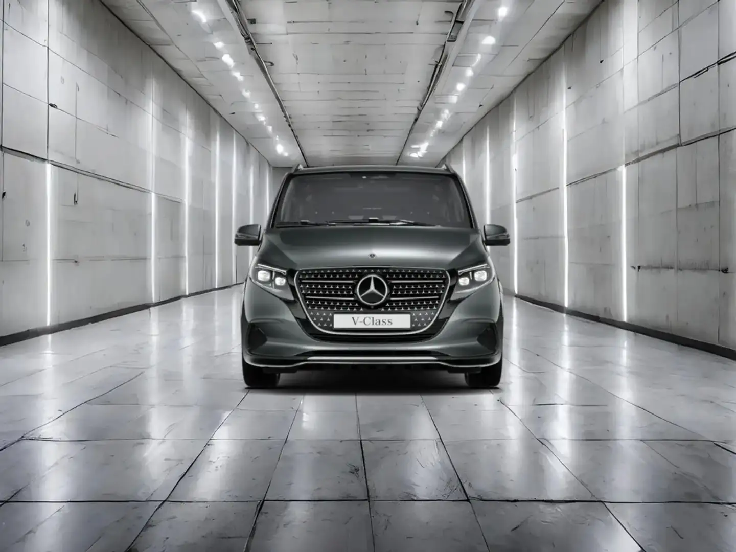 Mercedes-Benz V 300 d AVANTGARDE 4M+PANO+BURMESTER+KLIMA+NAVI Grau - 2