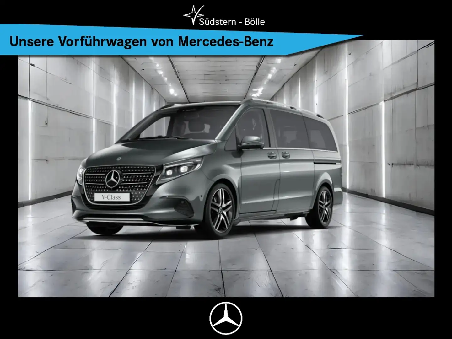 Mercedes-Benz V 300 d AVANTGARDE 4M+PANO+BURMESTER+KLIMA+NAVI Grau - 1