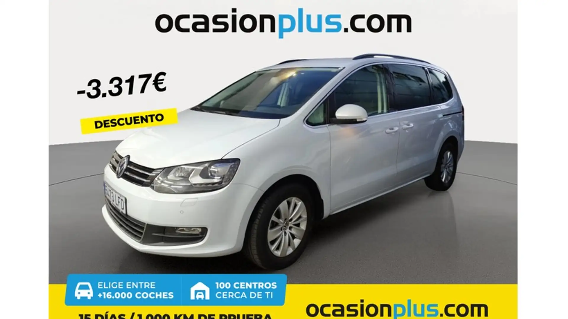 Volkswagen Sharan 2.0TDI Advance DSG 110kW Gris - 1