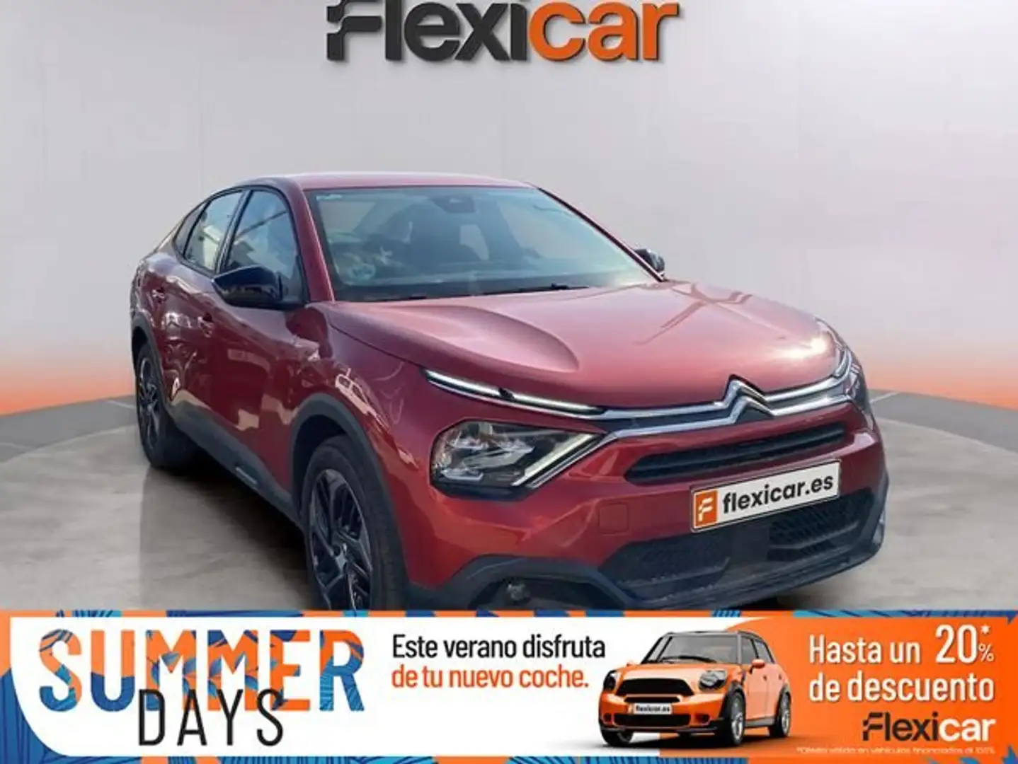 Citroen C4 X BlueHDi 130 S&S EAT8 Plus Rojo - 1