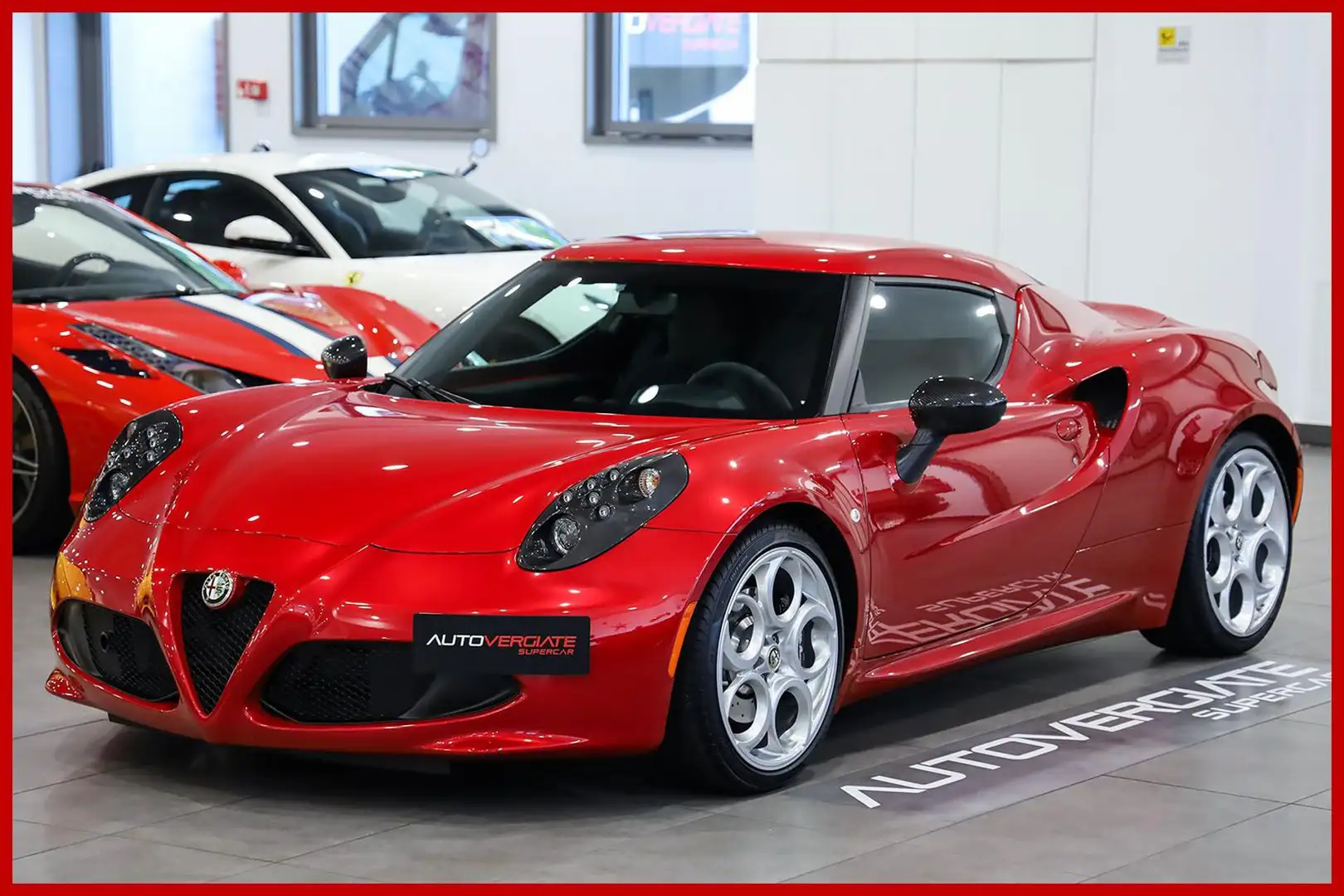Alfa Romeo 4C 1750 TBi|FULL CARBON SPEC Rosso - 1