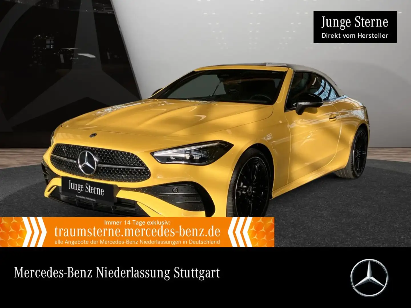 Mercedes-Benz CLE 200 AMG+NIGHT+LED+KAMERA+TOTW+KEYLESS+9G Gelb - 1