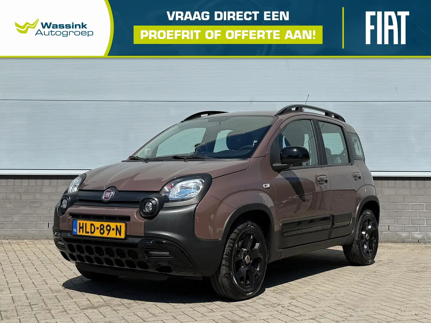 Fiat Panda Trussardi Uitvoering | Parkeersensoren | Automatis Braun - 1