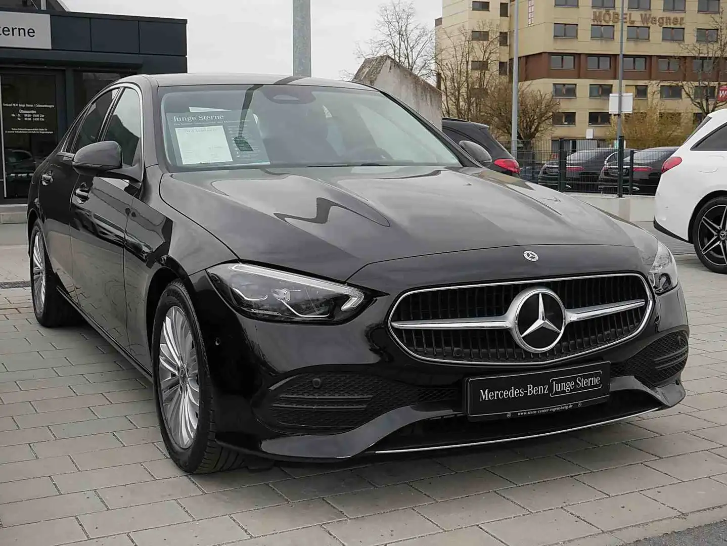 Mercedes-Benz C 200 d AVANTGARDE+WINTER-PAKET+KAMERA+Vorr DIST Negro - 2
