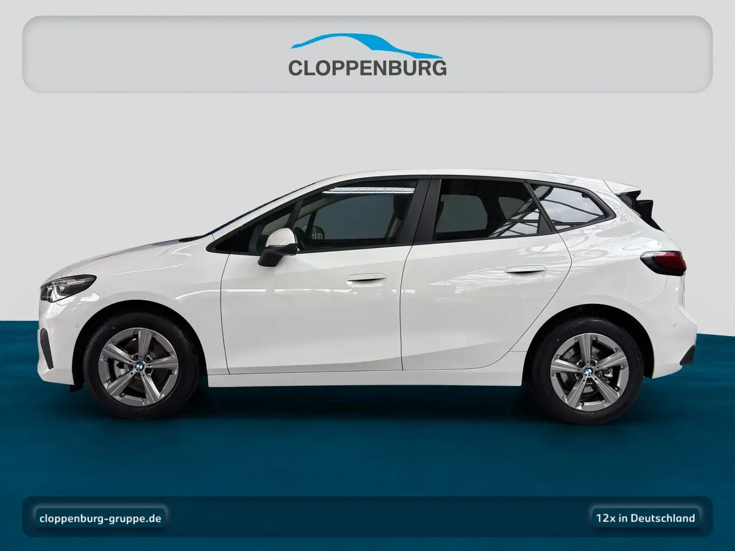 BMW 218 d Active Tourer Navi+SHZ+KeyGO+HiFi+Fernl.Ass Weiß - 2