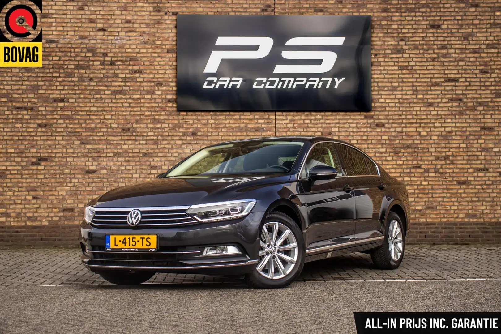 Volkswagen Passat 2.0 TDI Highline, Half Leder, Carplay, ACC Gris - 1