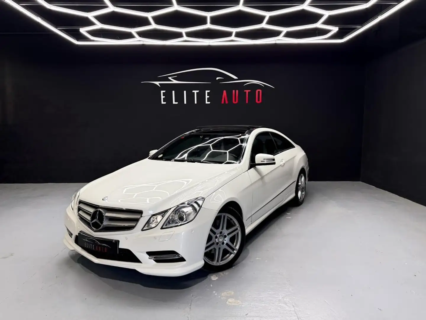 Mercedes-Benz E 350 Coupé CDI Blue Efficiency Avantg. Blanco - 1
