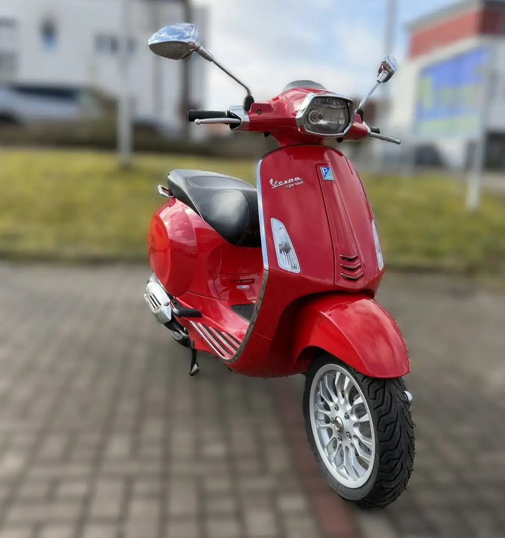 Vespa Sprint 50 Rojo - 1