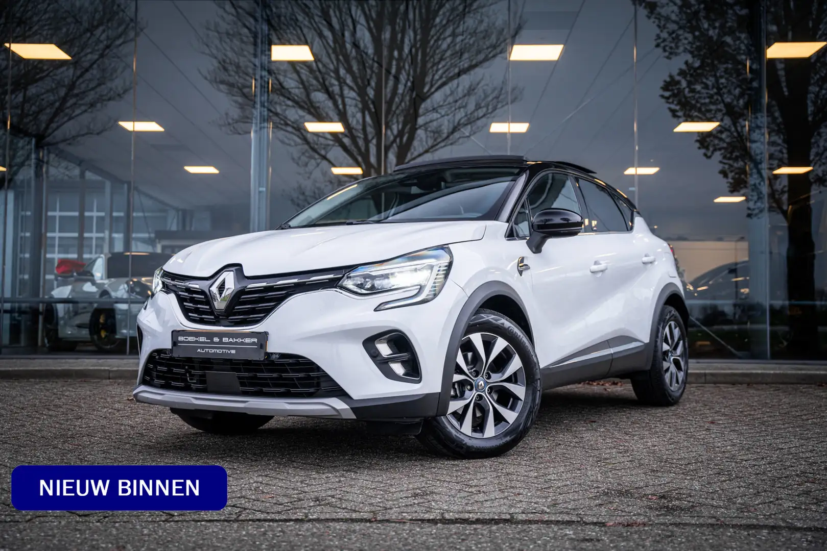 Renault Captur 1.6 E-Tech Plug-in Hybrid 160 Intens ** Panodak ** Blanc - 1