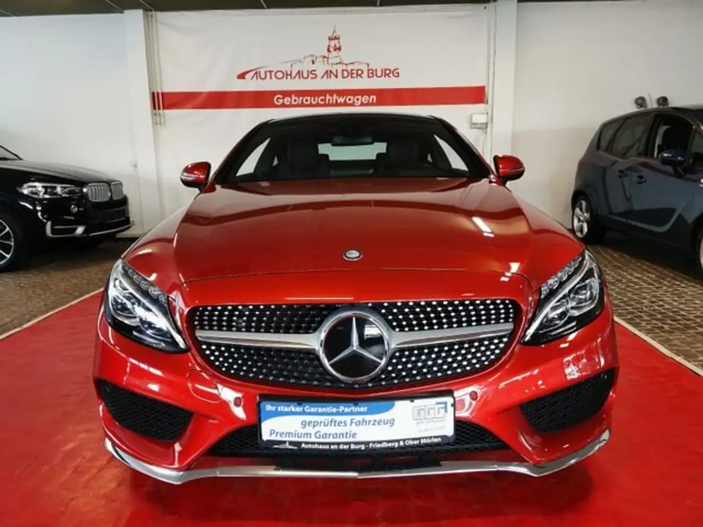Mercedes-Benz C 300 Coupe 7G-TRONIC AMG Line *LED+ PANO+ Head Up+ Navi Rot - 2
