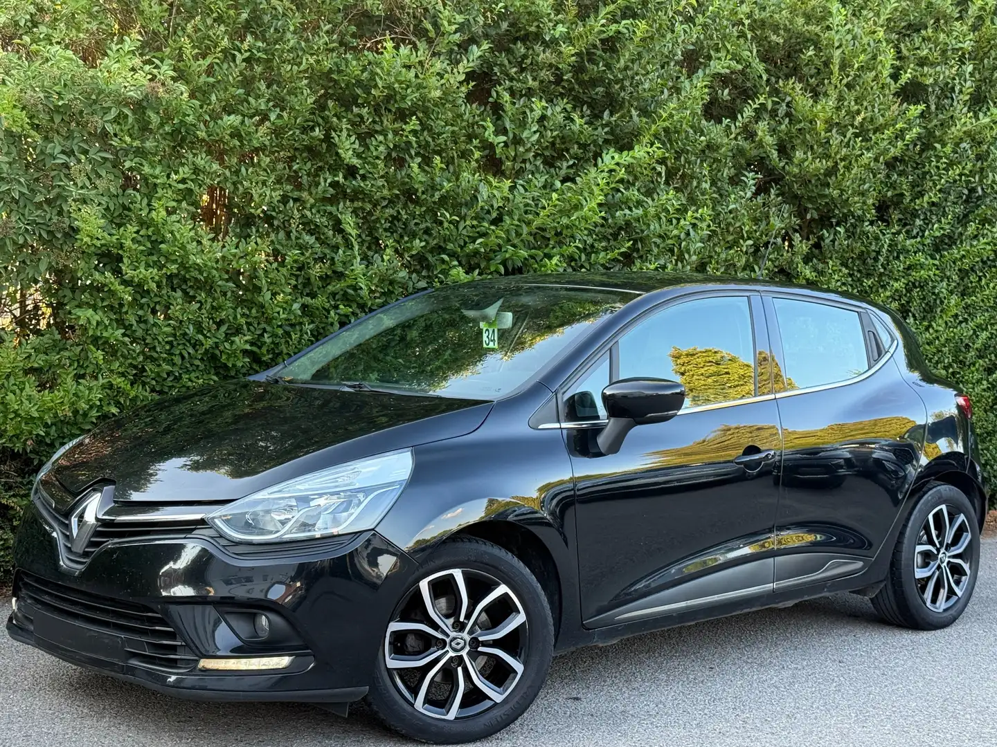 Renault Clio Clio 0.9 TCe+NAVI+AIRCO+JANTES+EURO 6C Noir - 1