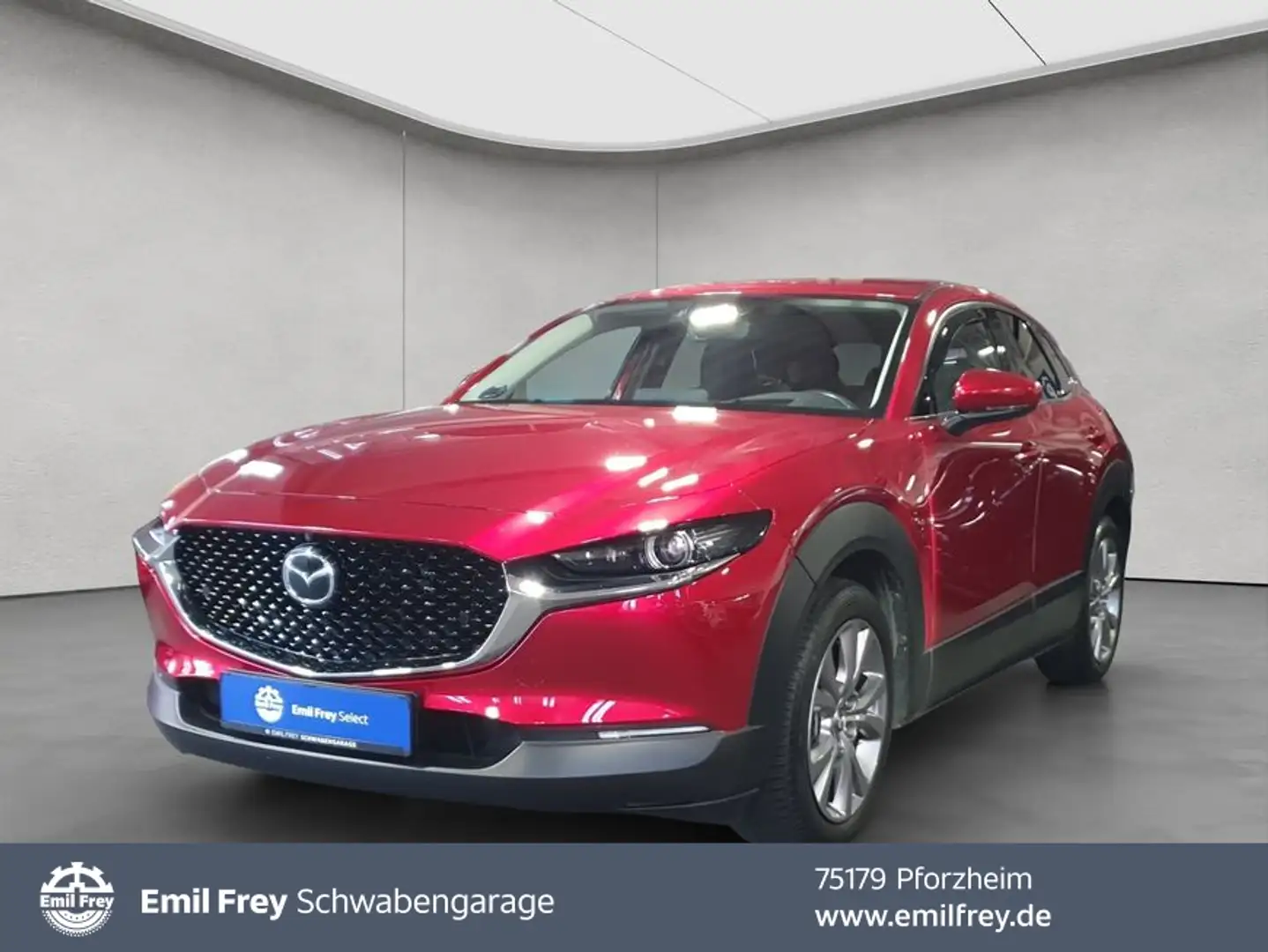 Mazda CX-30 e-SKYACTIV-G 2.0 M HYBRID 150 DRIVE SELECTIO Rood - 1
