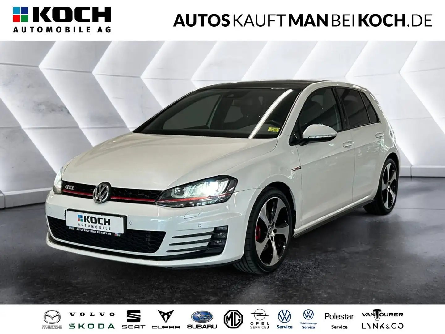 Volkswagen Golf GTI 2.0 TSI DSG GTI BiXenon PDC v+h Top Paket Pano Bílá - 1