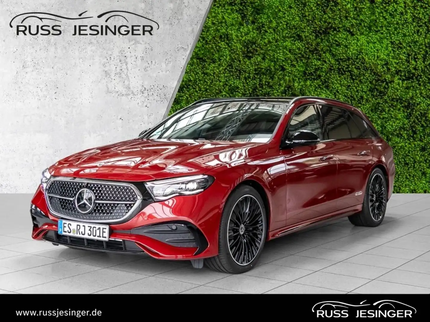 Mercedes-Benz E 300 de T AMG Line *AHK*Distr*Burm*HUD*Memo*DC* Rouge - 1