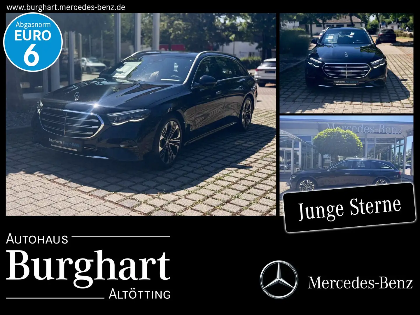 Mercedes-Benz E 300 E 300 T de EXCLUSIVE/PanoDach/Fahrassist/Digital Zwart - 1