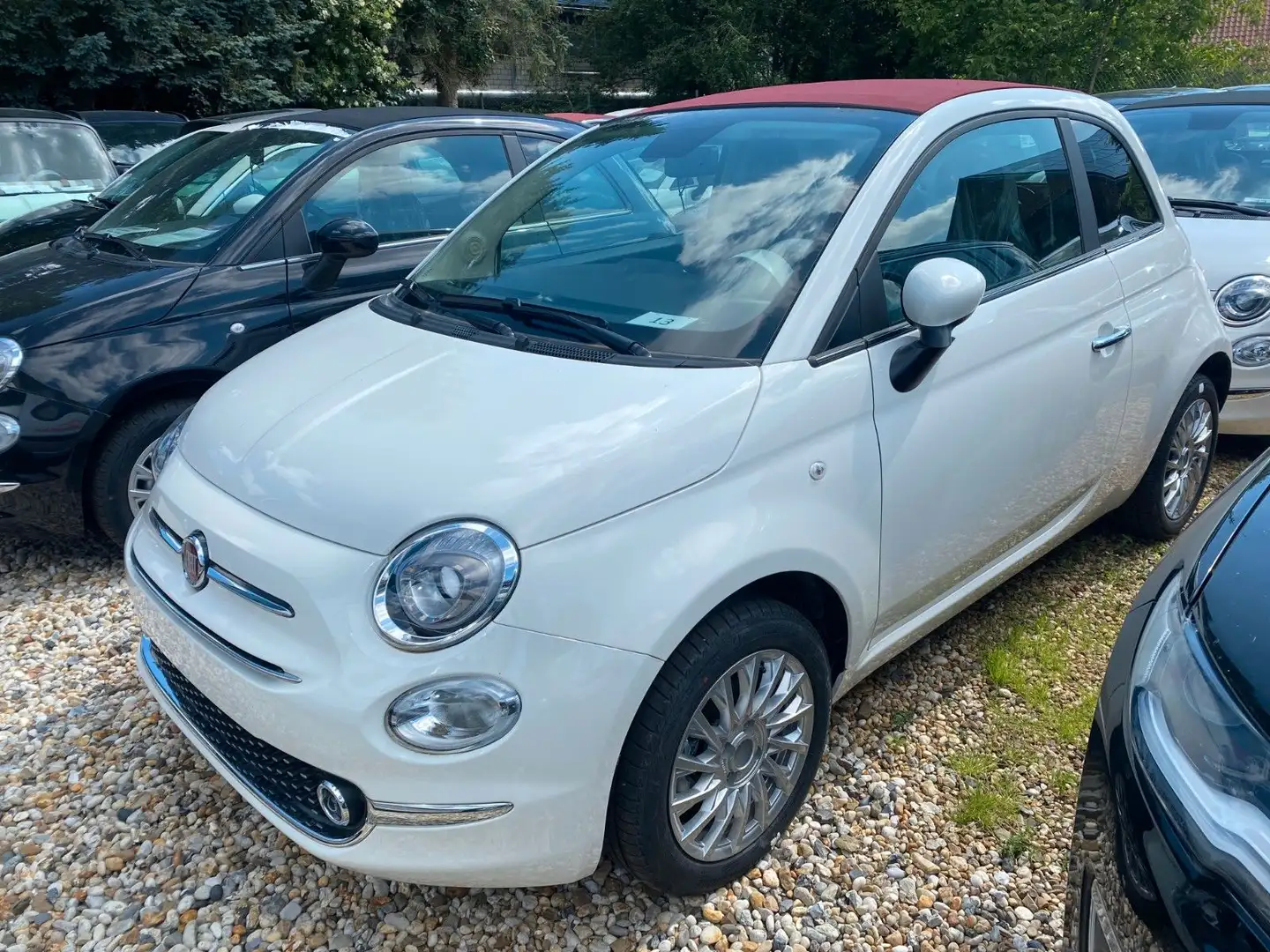 Fiat 500C 1.0 Dolcevita GSE N3 Hybrid Sitzheizung Blanc - 1