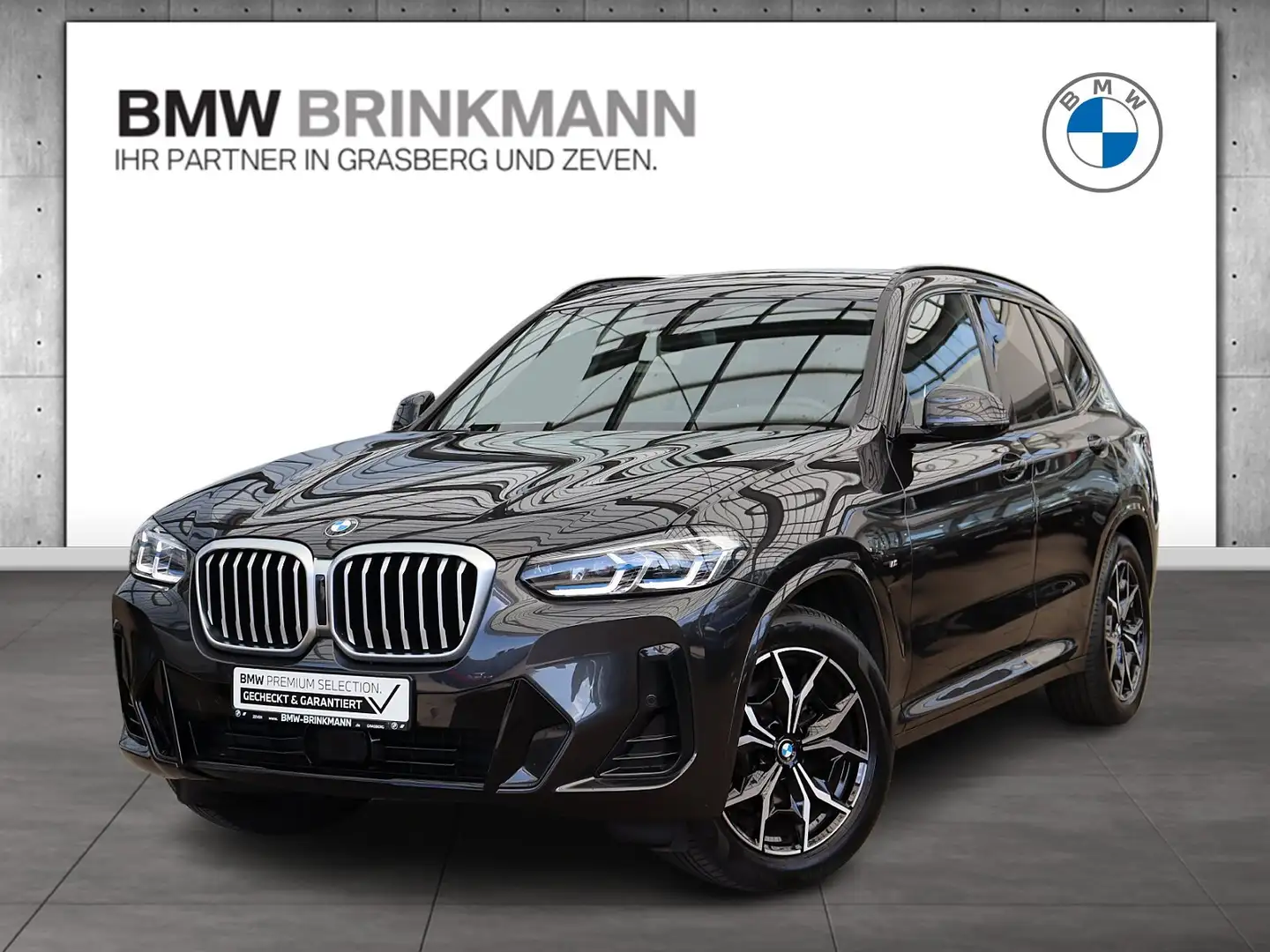 BMW X3 xDrive20d aut. / GARANTIE BIS 2029 + Inkl. 50% SI- Grau - 1