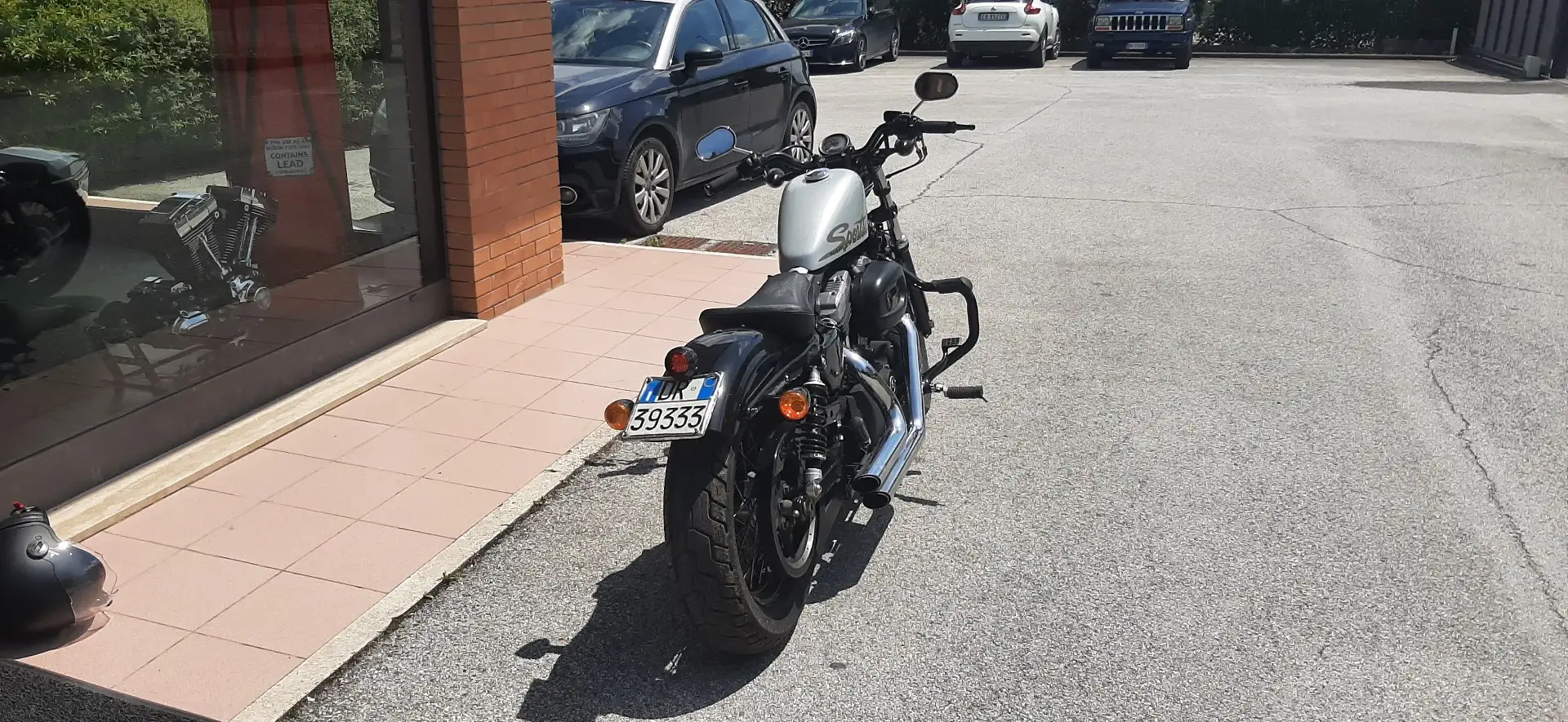 Harley-Davidson Sportster Forty Eight Plateado - 2
