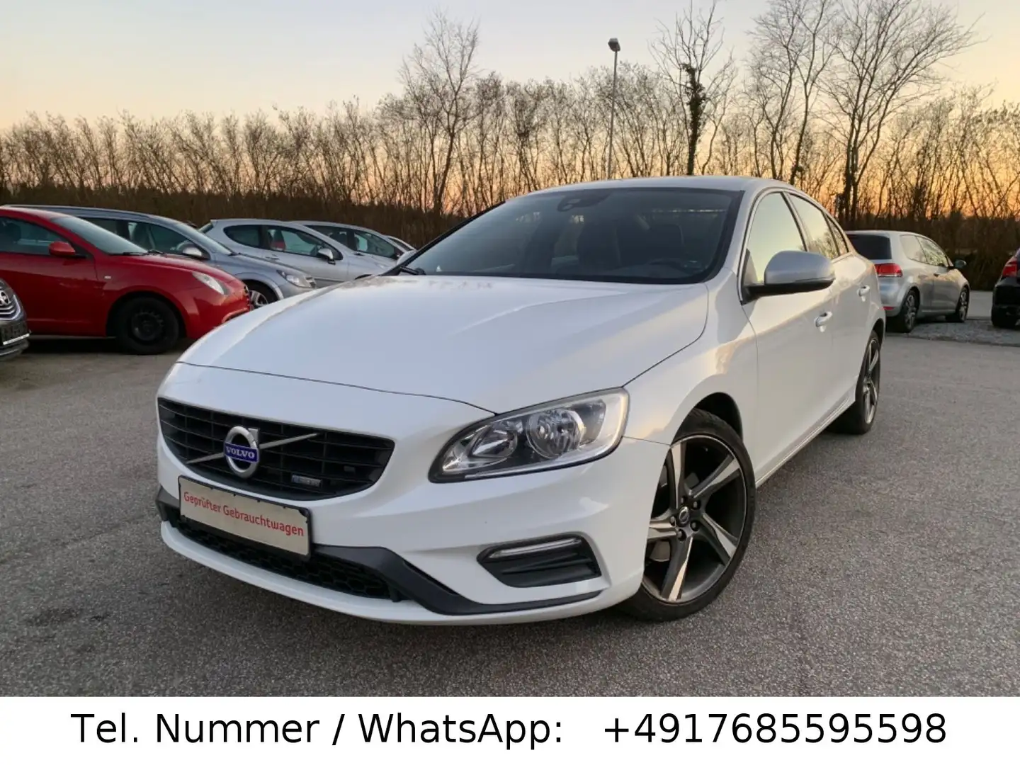 Volvo S60 Lim. Momentum/R-Design Paket Blanc - 1