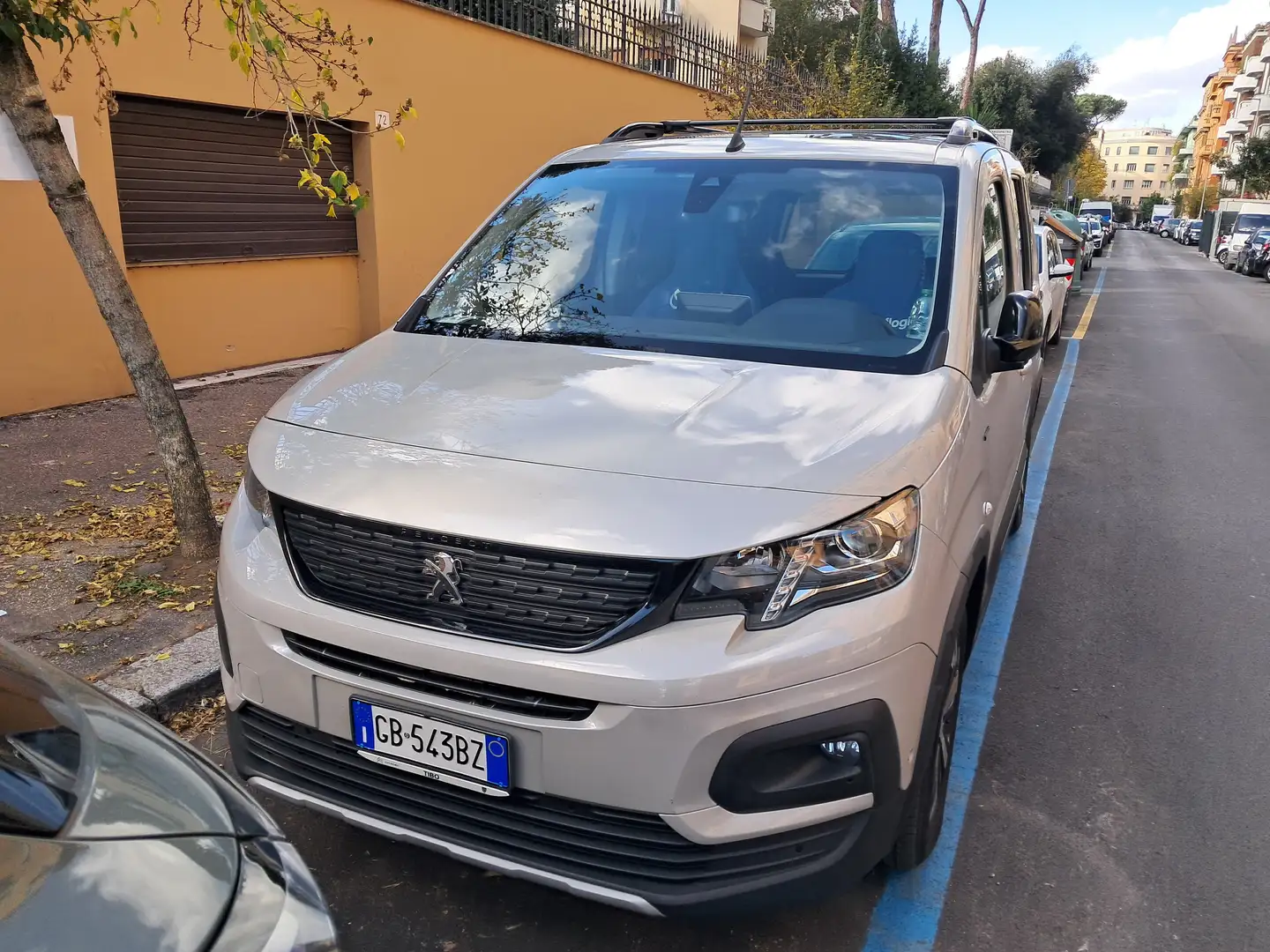 Peugeot Rifter Rifter 1.5 bluehdi GT Line s Argento - 2