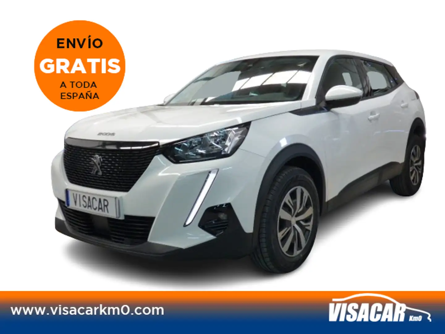 Peugeot 2008 1.2 PureTech S&S Style 82 Blanc - 1