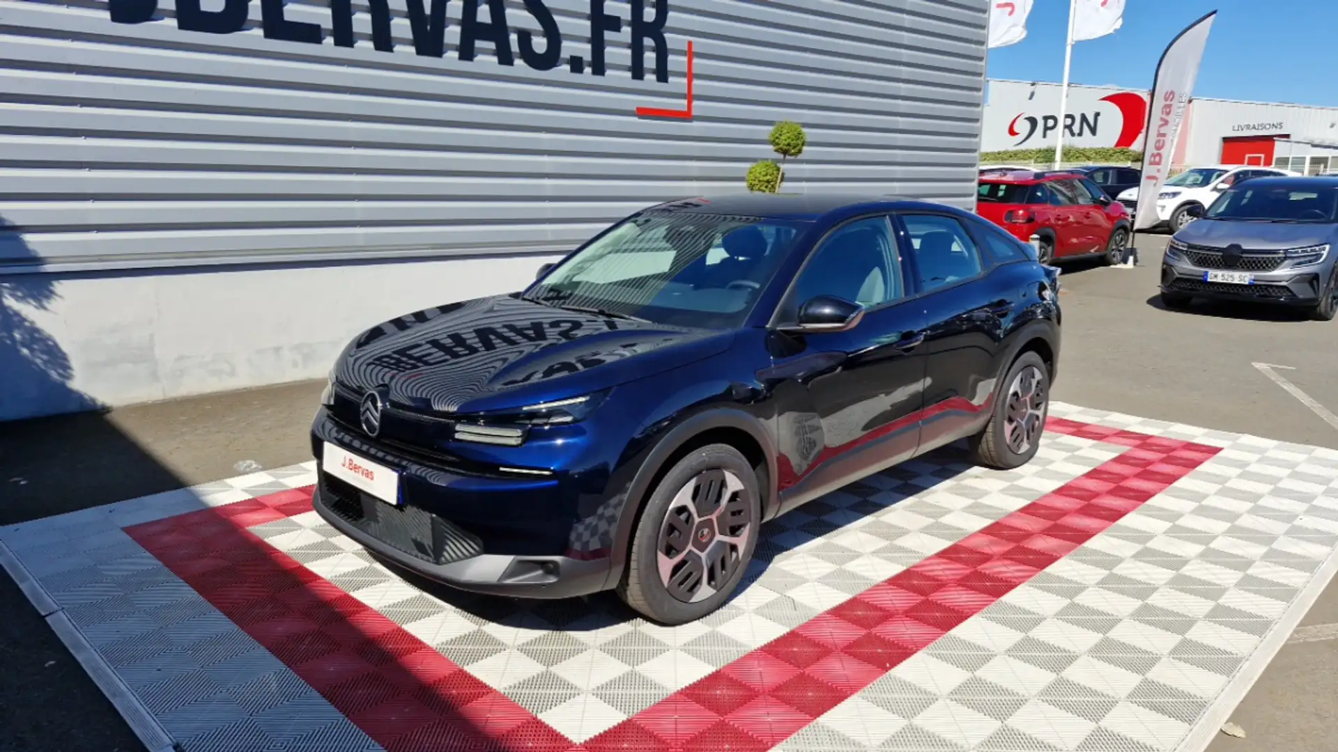 Citroen C4 HYBRIDE 136 E-DCS6 PLUS Bleu - 2