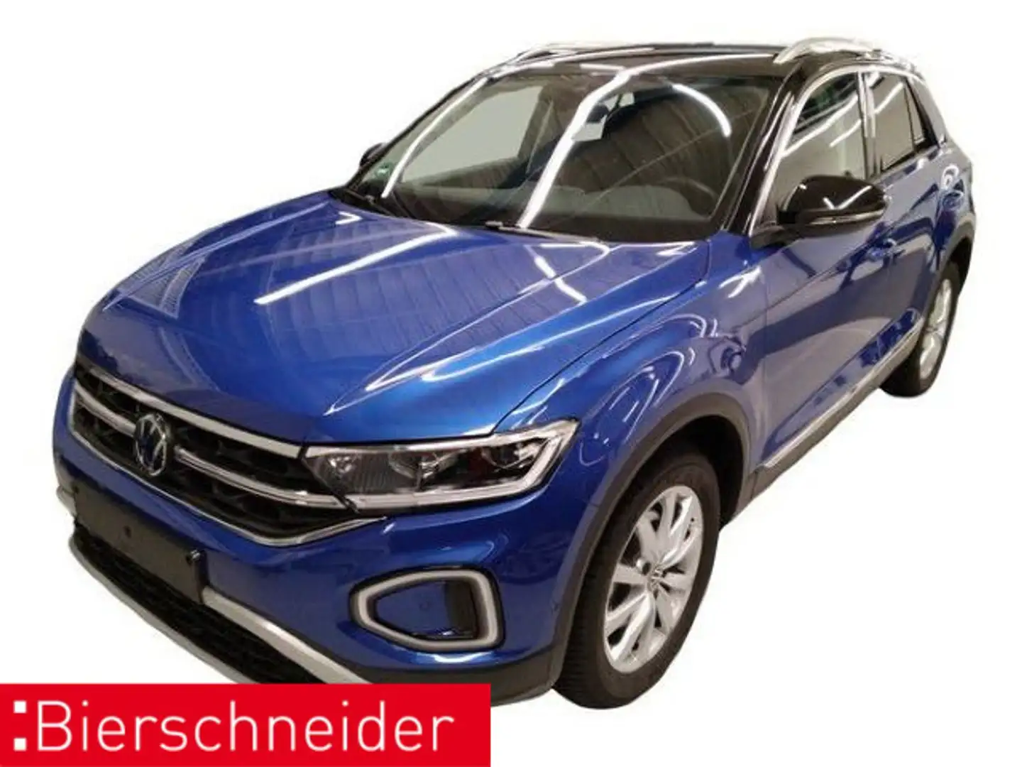 Volkswagen T-Roc 1.5 TSI DSG Style AHK MATRIX STAND CAM Blau - 2