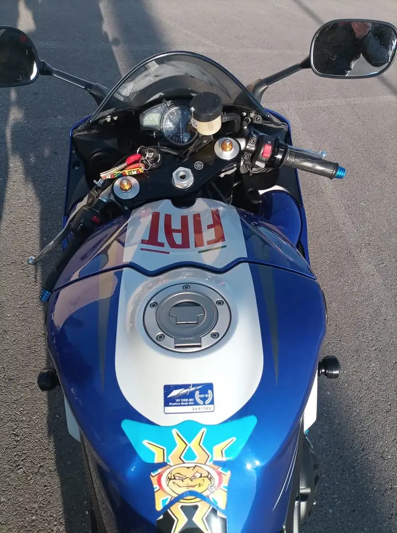 Yamaha YZF-R1 Limited Edition 344 Fiat Valentino Rossi 380  R1M Azul - 1