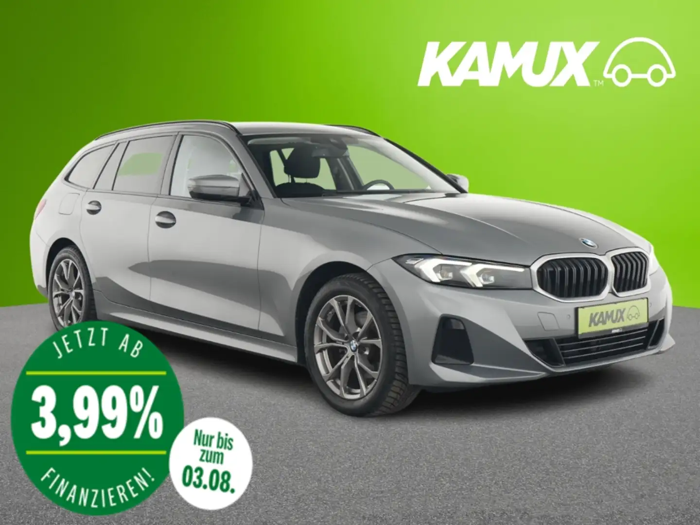 BMW 320 d xDrive Touring Steptronic+LED+NAVI+VIRTUAL Grey - 1