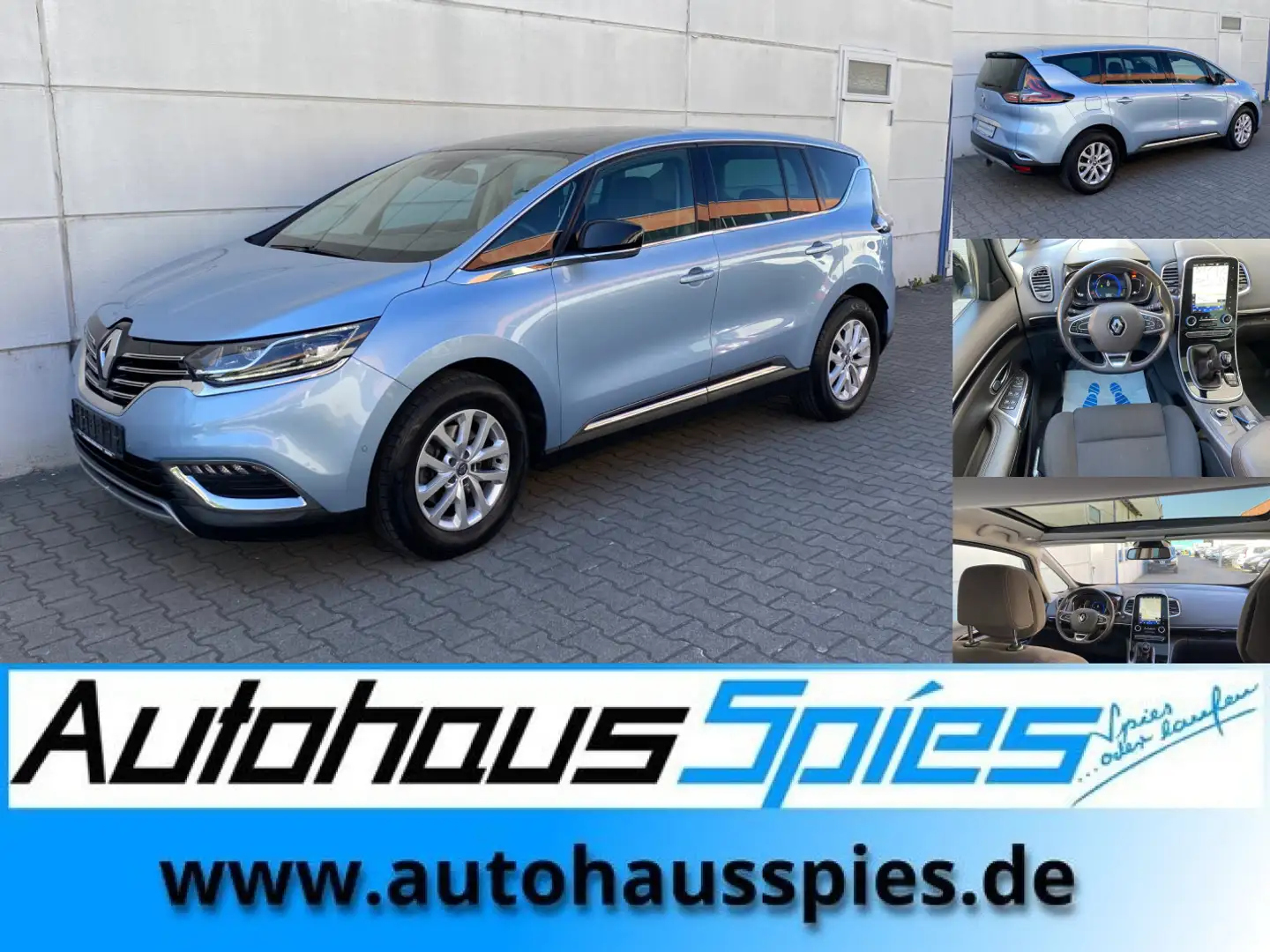Renault Espace 1.6 dCi 130 Energy  Life 7-Sitzer LED Glasdach DAB Bleu - 1