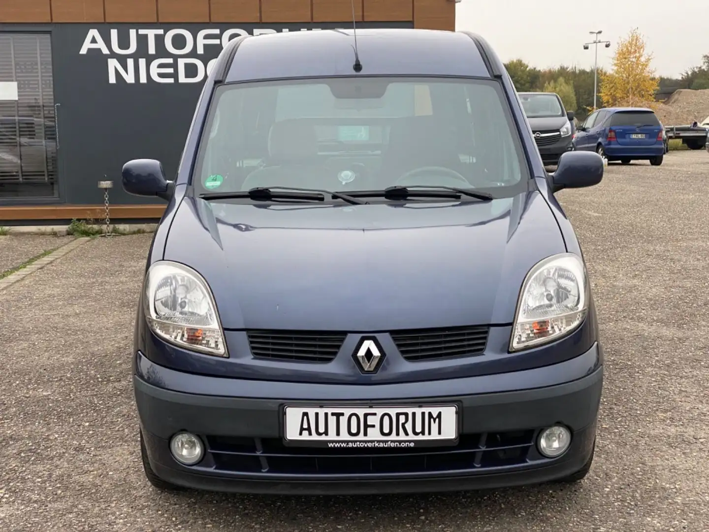 Renault Kangoo 1.6 16V Privilege Schwerbehindertenrecht Blau - 2
