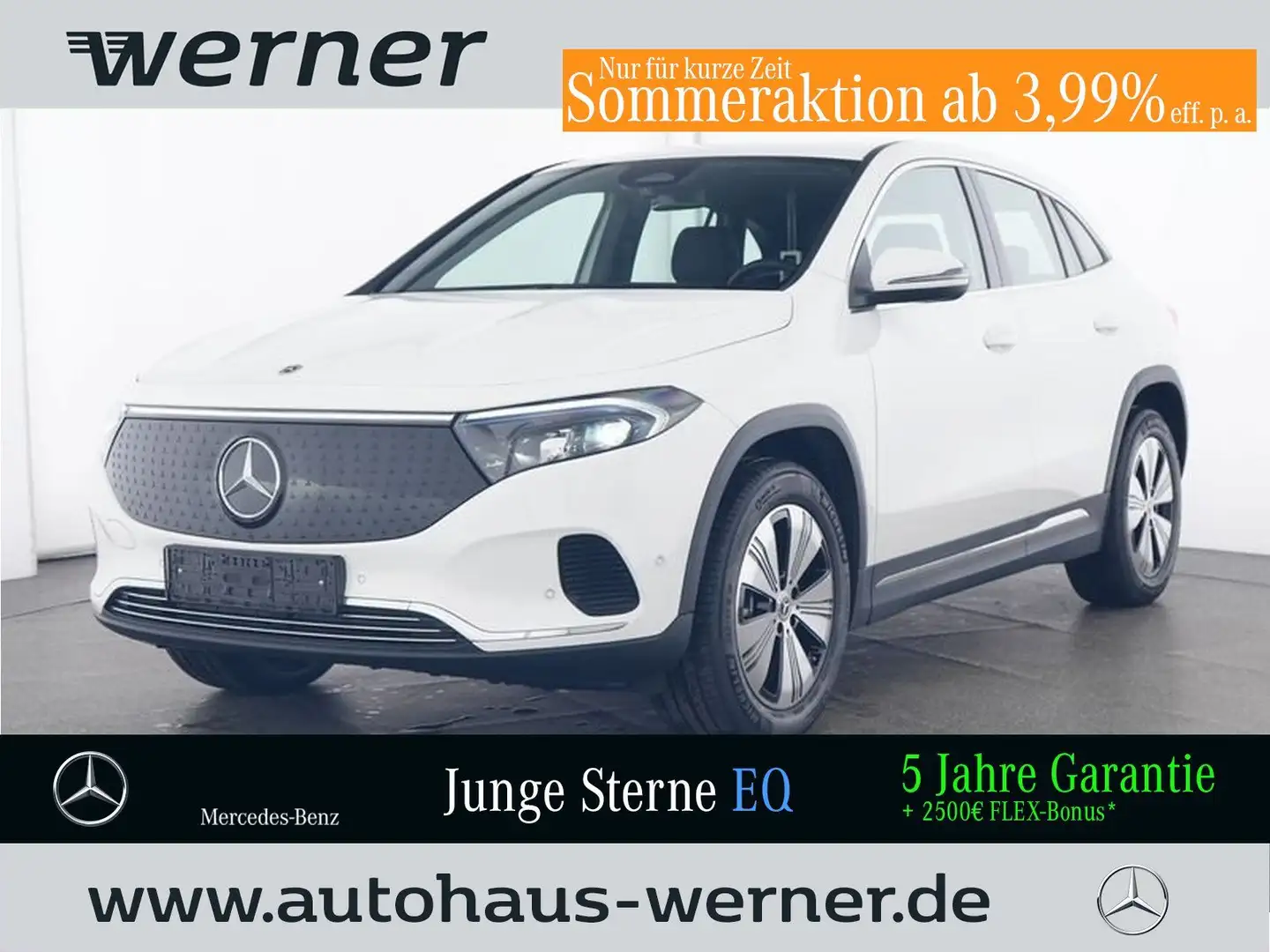 Mercedes-Benz EQA 300 4M PROG-ADV WINTER VZA KAMERA AMBI EASYP Wit - 1