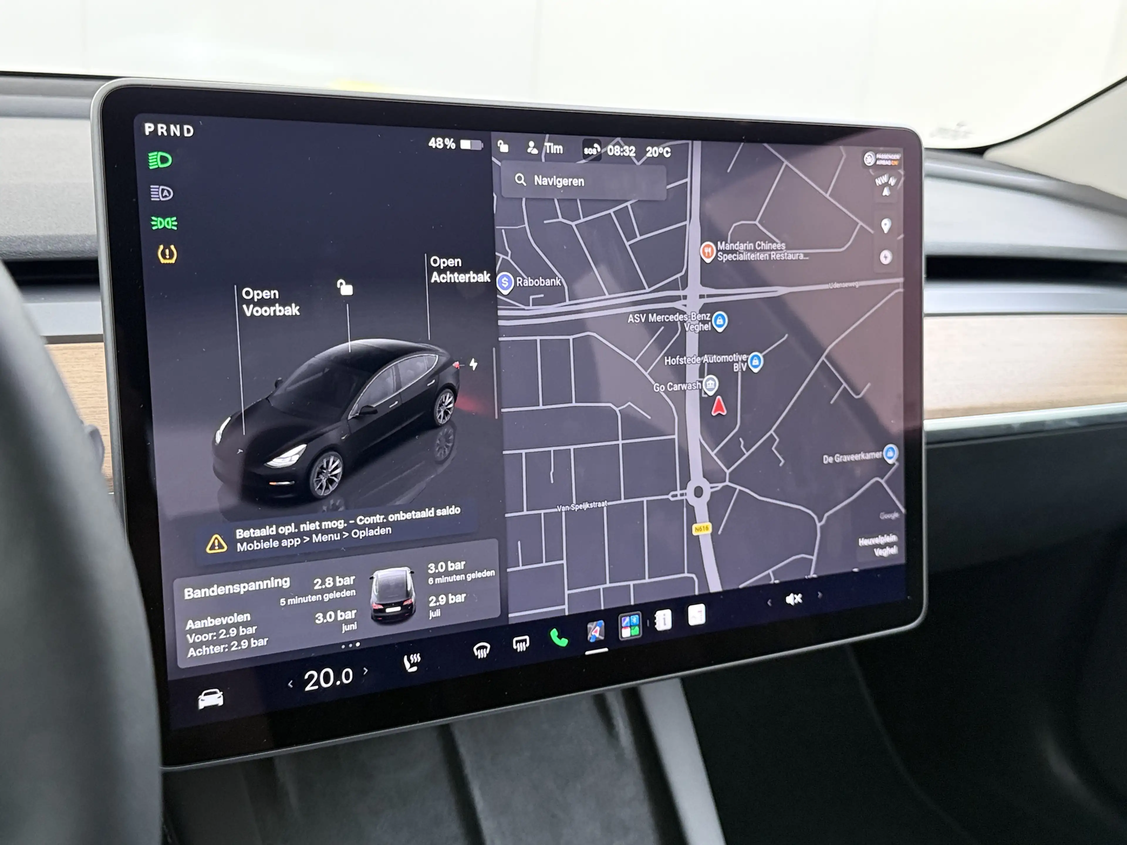 Tesla Model 3 RWD 60kWh Warmtepomp LFP-Accu SOH 91% Traffic Awar — photo 13