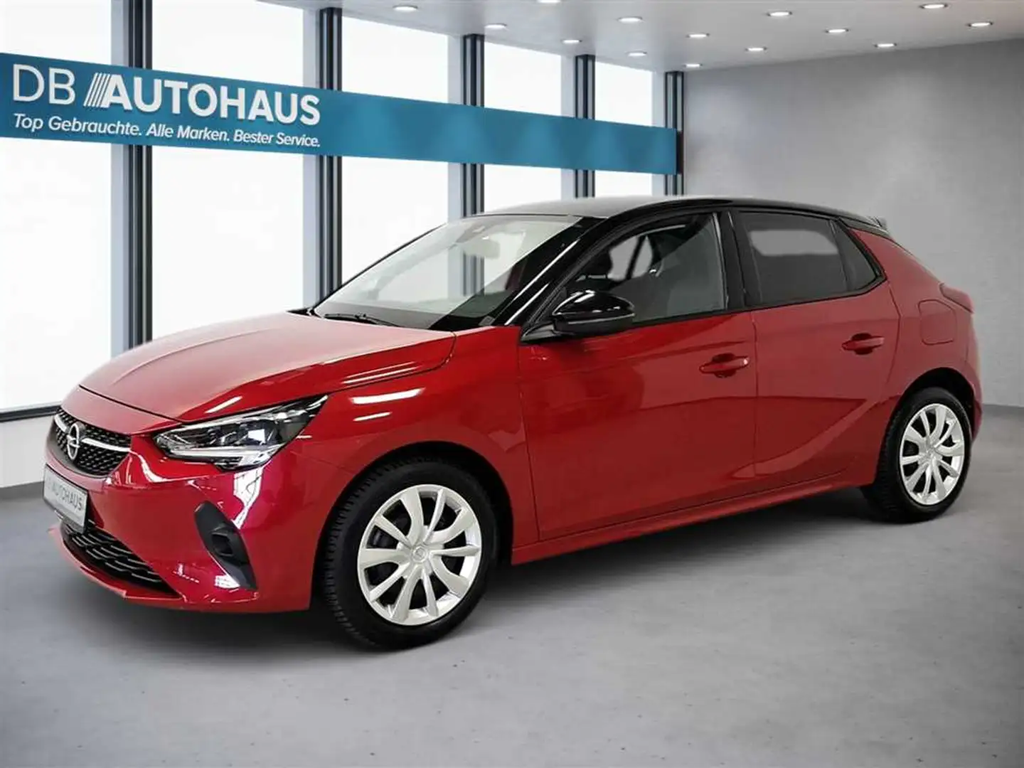Opel Corsa Edition 1.2 Turbo Red - 1