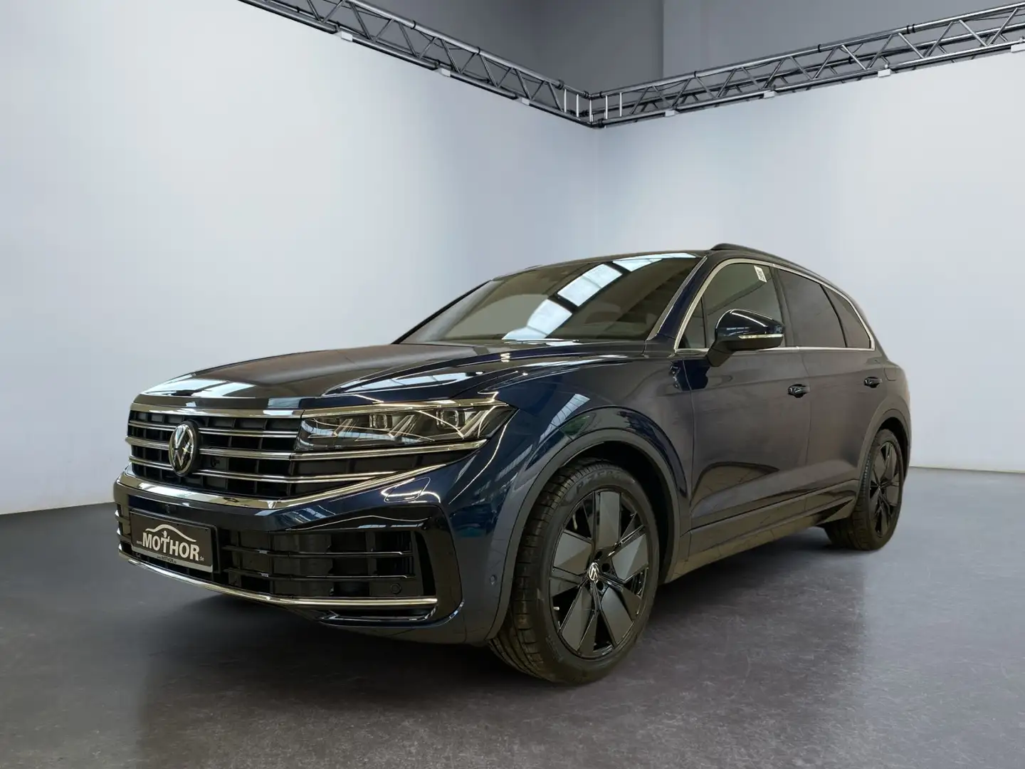 Volkswagen Touareg Elegance 3.0 V6 Plugin Hybrid Luftfederw. Blau - 2