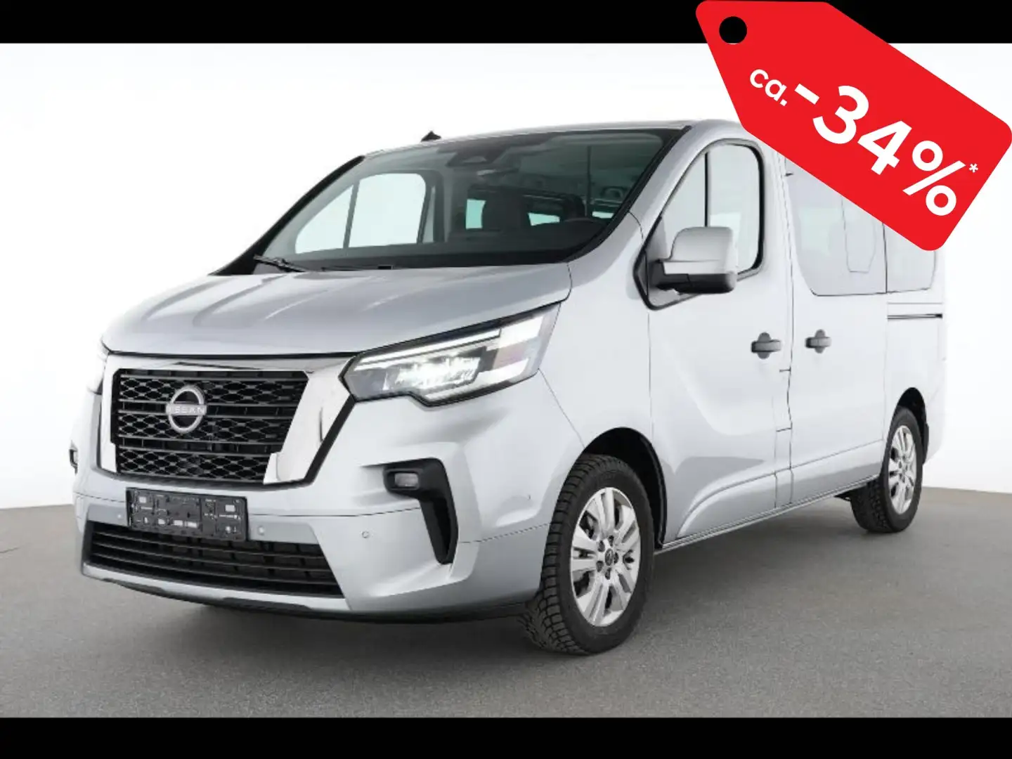 Nissan Primastar Kombi L1H1 2.8t Tekna 8Sitze/LED/Navi Gri - 2