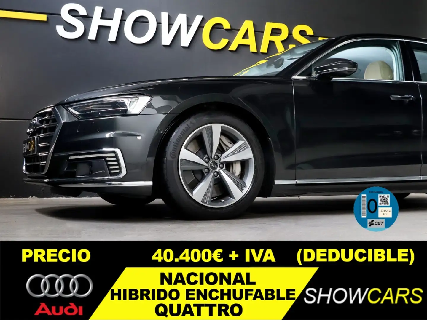 Audi A8 60 TFSIe quattro tiptronic 330kW Gris - 1