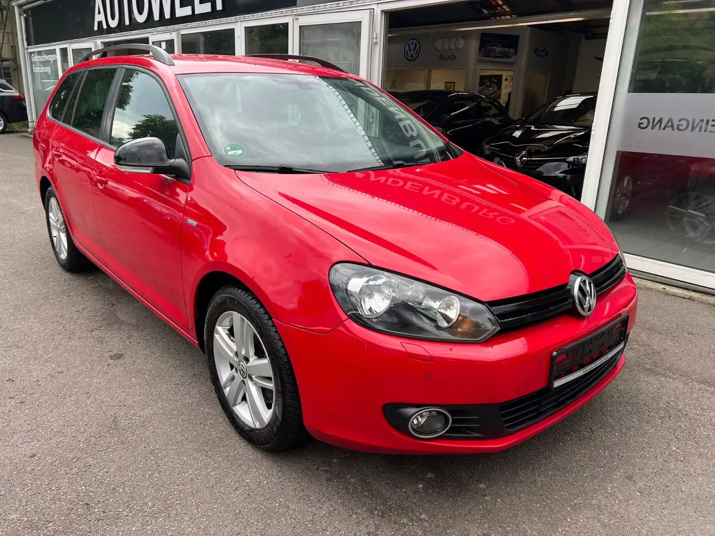 Volkswagen Golf VI Variant Match*TÜVneu*Service*Garantie* Rojo - 1