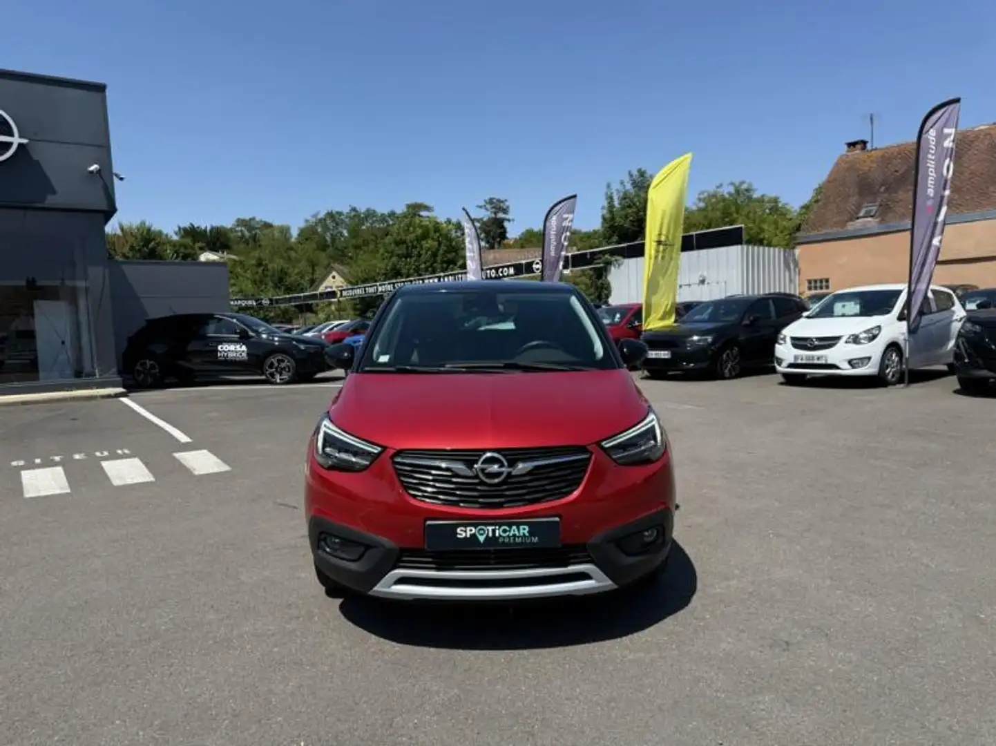 Opel Crossland X 1.2 Turbo 130ch Opel 2020 BVA Euro 6d-T Rouge - 2