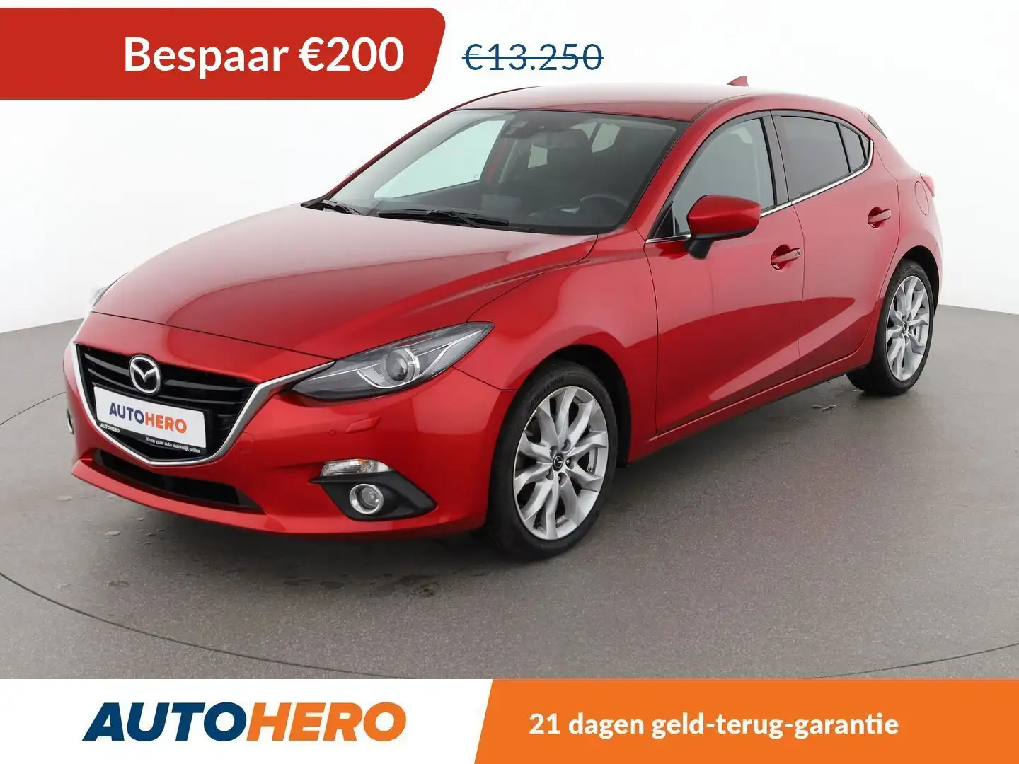 Mazda 3 2.0 Sports-Line Rood - 1